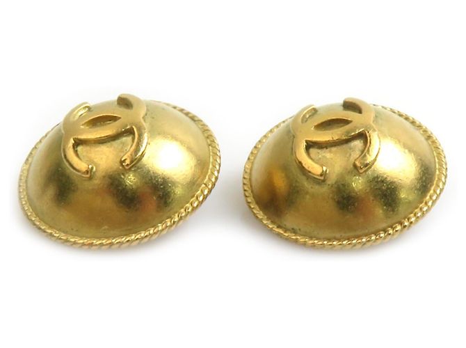 Orecchini a clip Chanel Gold - vista 2