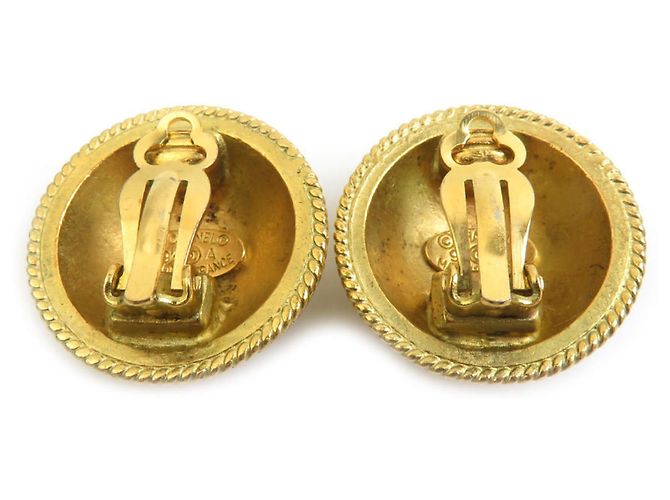Orecchini a clip Chanel Gold - vista 5