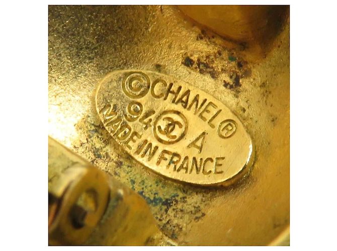 Orecchini a clip Chanel Gold - vista 7
