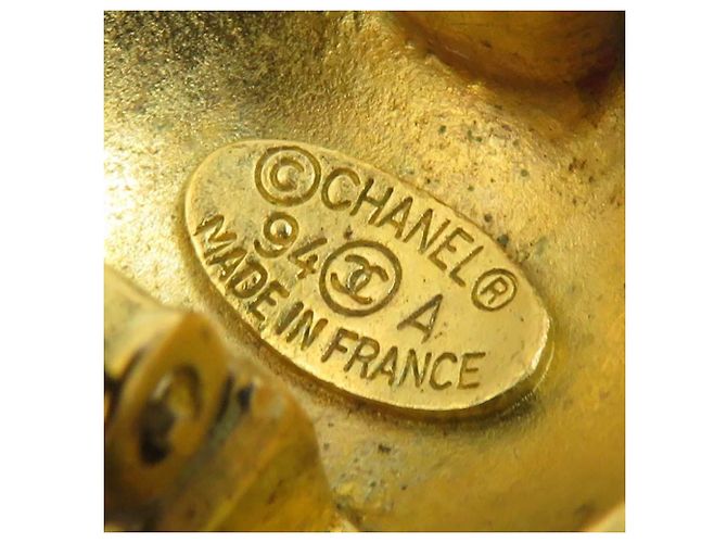 Orecchini a clip Chanel Gold - vista 8