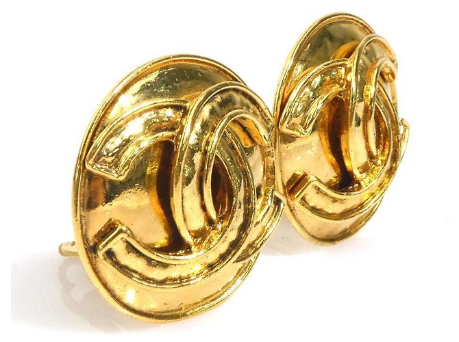 Orecchini a clip Chanel Gold - vista 2
