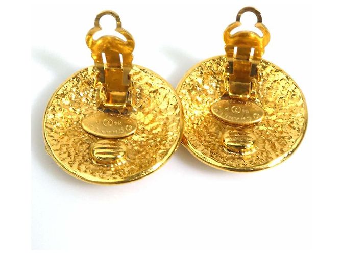 Orecchini a clip Chanel Gold - vista 6
