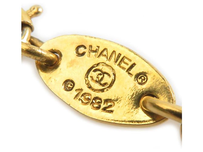 Chanel Gold Armband mit Anhängern - Ansicht 6