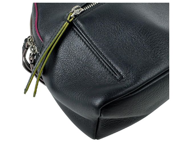 Fendi Black Leather Backpack - view 9