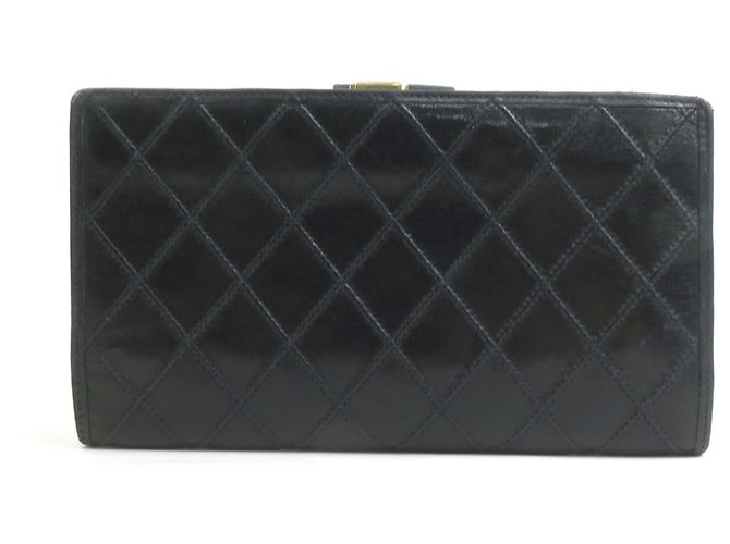 Portafoglio lungo bi-fold Chanel - vista 2