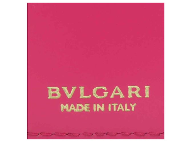 Bulgari Tarjetero Bvlgari Serpenti Forever de piel roja - vista 12