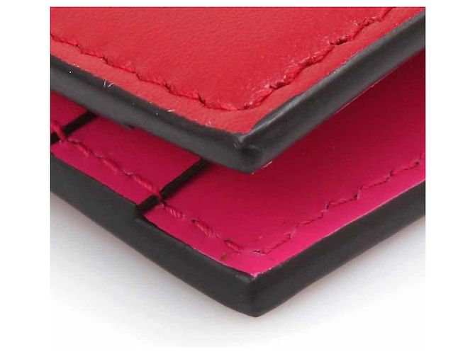 Bulgari Tarjetero Bvlgari Serpenti Forever de piel roja - vista 6