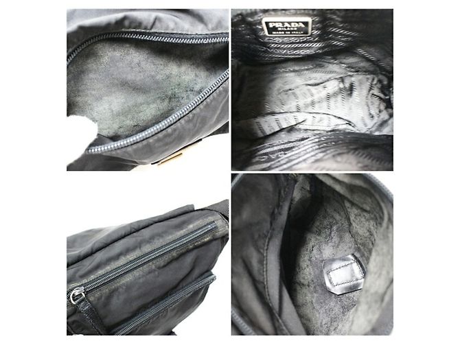 Borsa a spalla Prada in nylon - vista 9