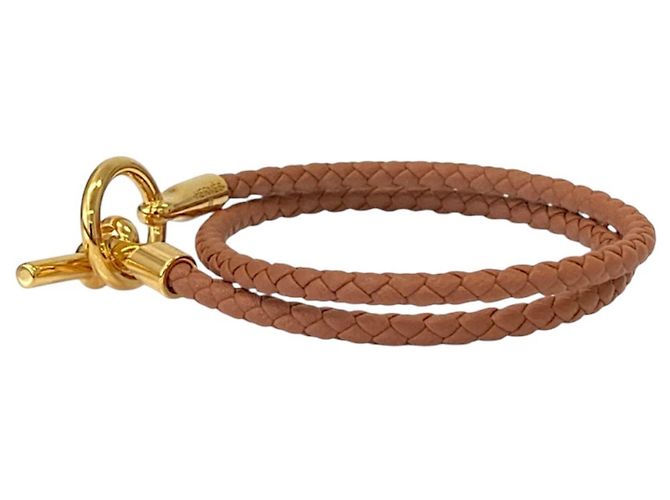 Hermès Pulseira de Couro Hermes Glenan Double Tour - vista 3