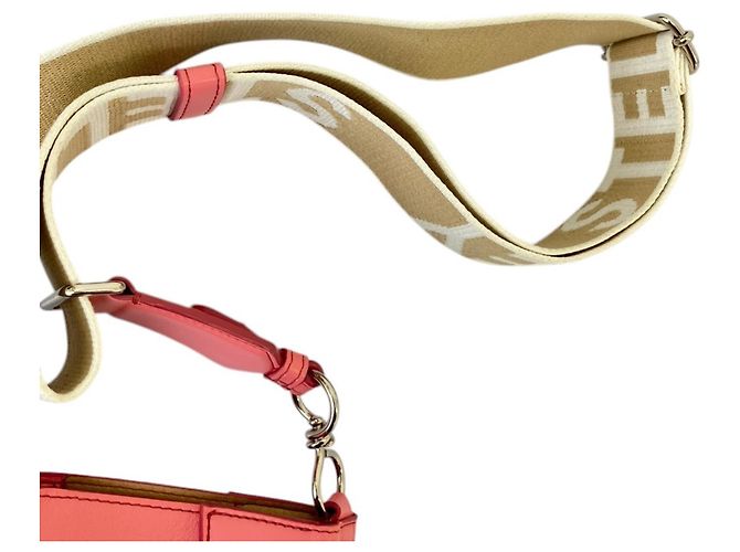 Stella Mc Cartney Stella McCartney Mini Eco Soft Logo Belt Crossbody Shoulder Bag - vista 10
