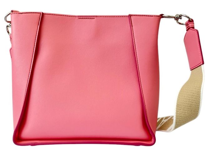 Stella Mc Cartney Stella McCartney Mini Eco Soft Logo Belt Crossbody Shoulder Bag - vista 3
