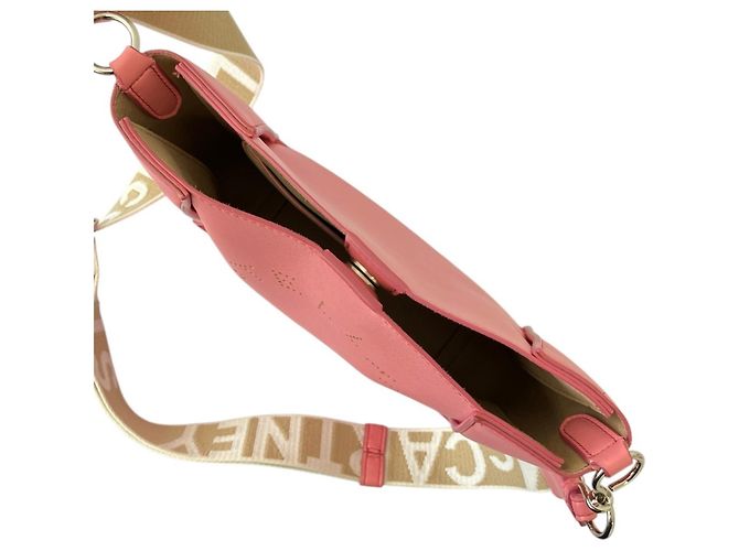 Stella Mc Cartney Stella McCartney Mini Eco Soft Logo Belt Crossbody Shoulder Bag - vista 4