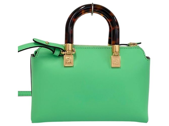 FENDI By The Way Mini Schultertasche mit Schildpatt-Griff - Ansicht 3