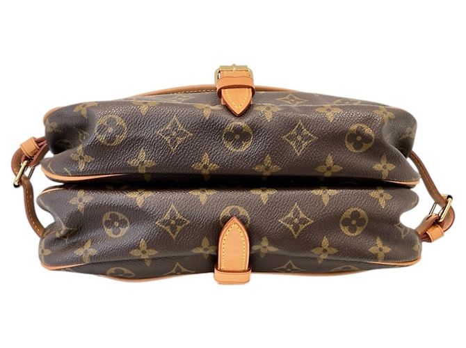 Borsa a tracolla Louis Vuitton Saumur 30 Monogram - vista 5