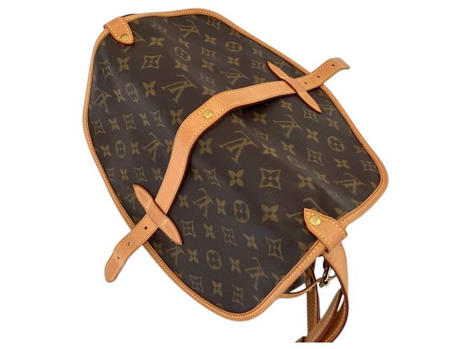 Borsa a tracolla Louis Vuitton Saumur 30 Monogram - vista 6