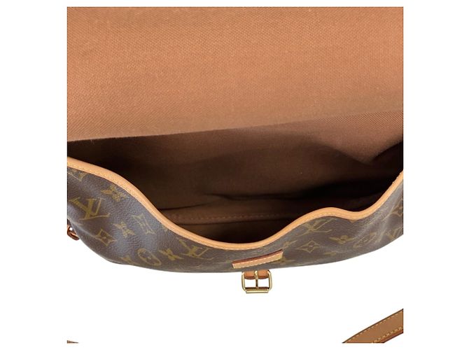 Borsa a tracolla Louis Vuitton Saumur 30 Monogram - vista 9