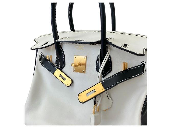 Hermès Borsa HERMES Birkin 30 Bicolor - vista 7