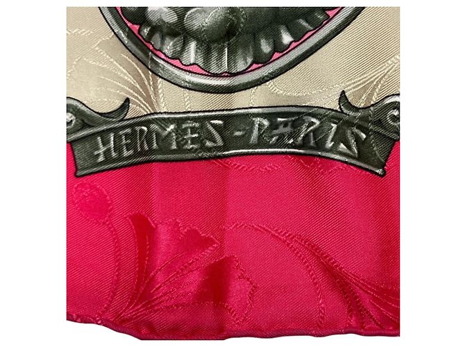 Hermès Pañuelo de seda Hermes Carre 90 Princes du Soleil Levant - vista 7