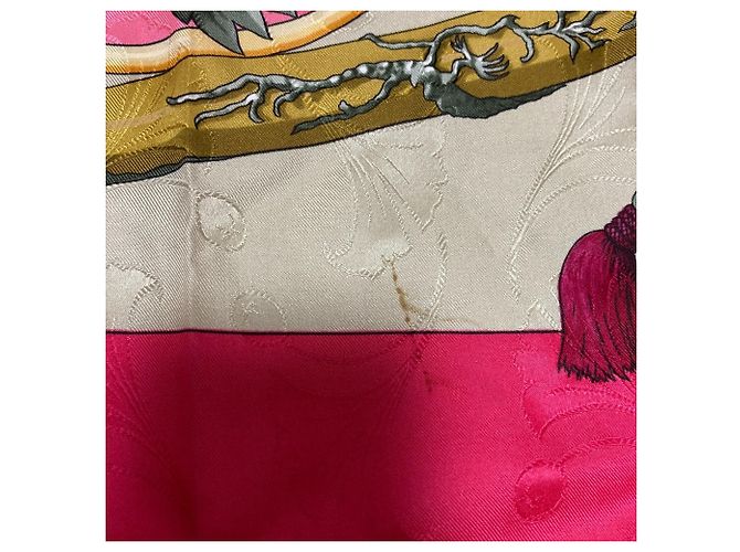 Hermès Pañuelo de seda Hermes Carre 90 Princes du Soleil Levant - vista 8