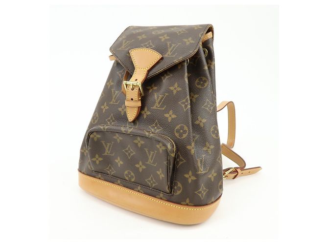 Louis Vuitton Vintage Montsouris Monogram Canvas MM - vue 3