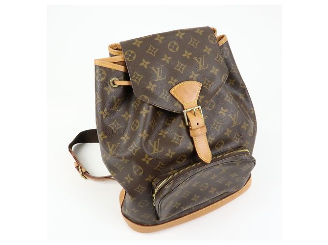 Louis Vuitton Vintage Montsouris Monogram Canvas GM - vue 4