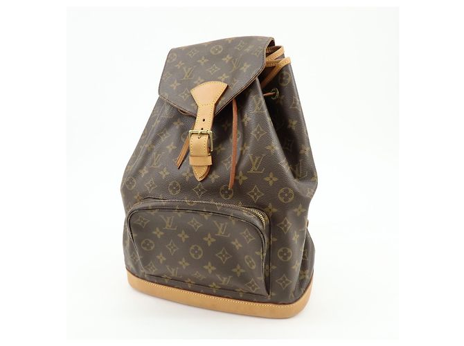 Louis Vuitton Vintage Montsouris Monogram Canvas GM - vue 3