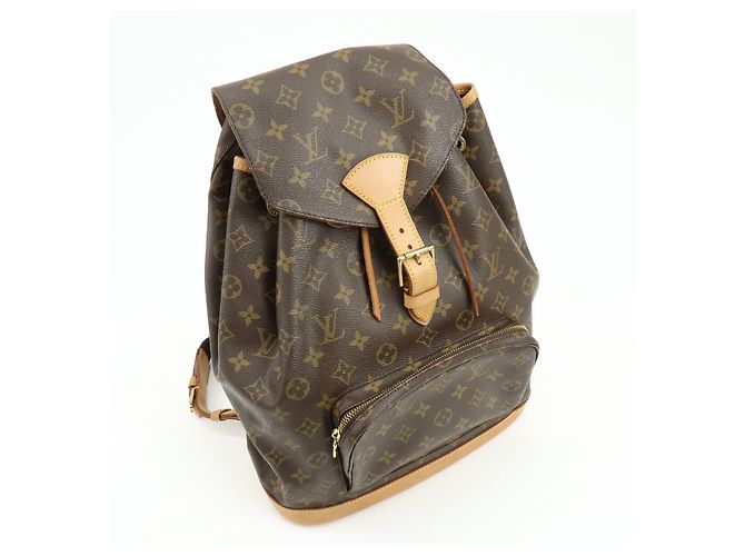 Louis Vuitton Vintage Montsouris Monogram Canvas GM - vue 4