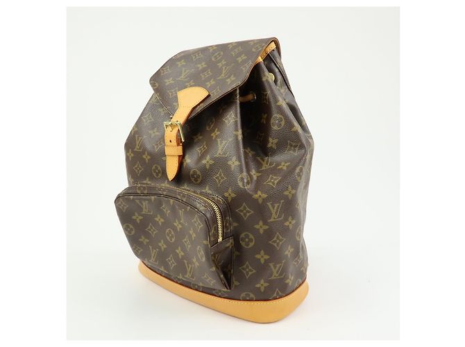 Louis Vuitton Montsouris Monogram Canvas GM - vista 3