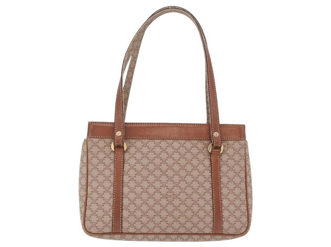 Céline Tote Canvas Tasche Beige - Ansicht 2