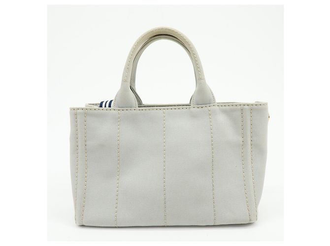 Prada Canapa Convertible Canvas Mini - vista 2