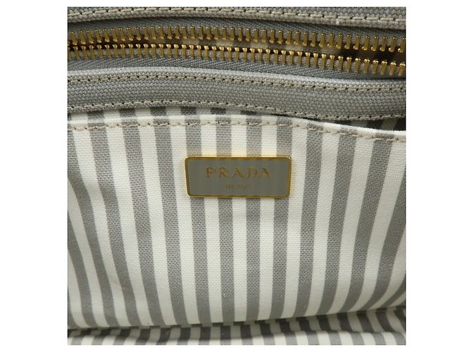 Prada Canapa Convertible Canvas Mini - vista 6