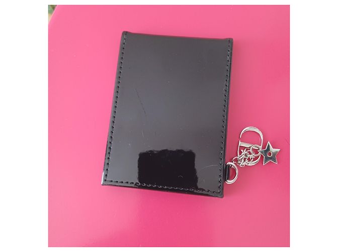 Dior Specchio da borsa compatto con ciondolo CD e stella - vista 6