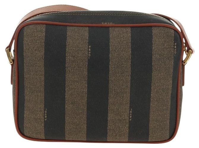 Fendi Vintage Pequin Coated Canvas Small - vue 2