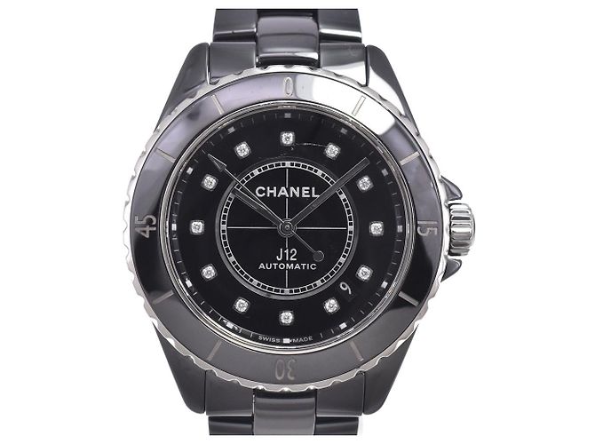 Chanel J12 Automatic Ceramic and Stainless Steel with Diamond Markers 38 - vista 4