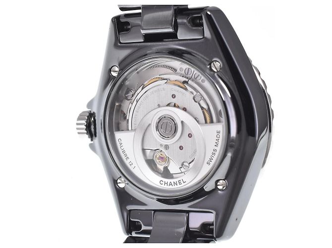 Chanel J12 Automatic Ceramic and Stainless Steel with Diamond Markers 38 - vista 6