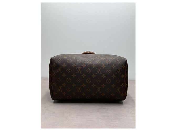 Louis Vuitton Speedy 30 Monogram toile marrone - vista 12