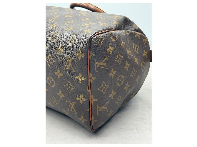 Louis Vuitton Speedy 30 Monogram toile marrone - vista 14