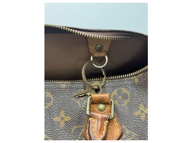Louis Vuitton Speedy 30 Monogram toile marrone - vista 15