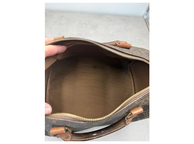 Louis Vuitton Speedy 30 Monogram toile marrone - vista 16