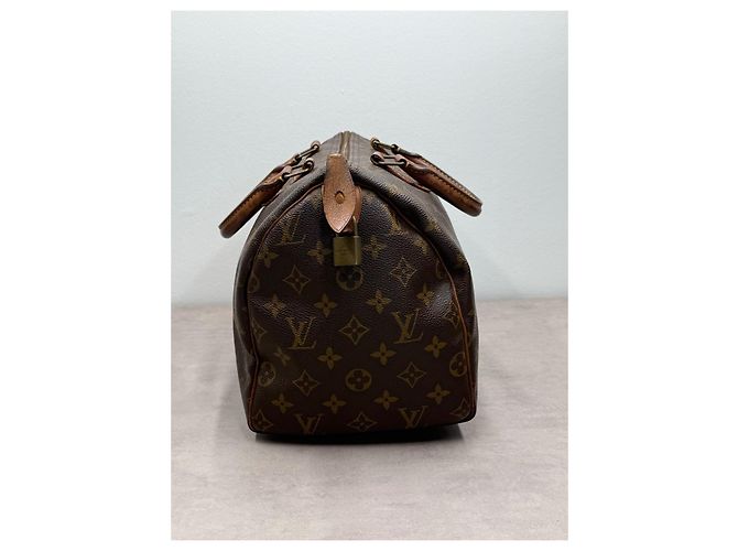 Louis Vuitton Speedy 30 Monogram toile marrone - vista 9