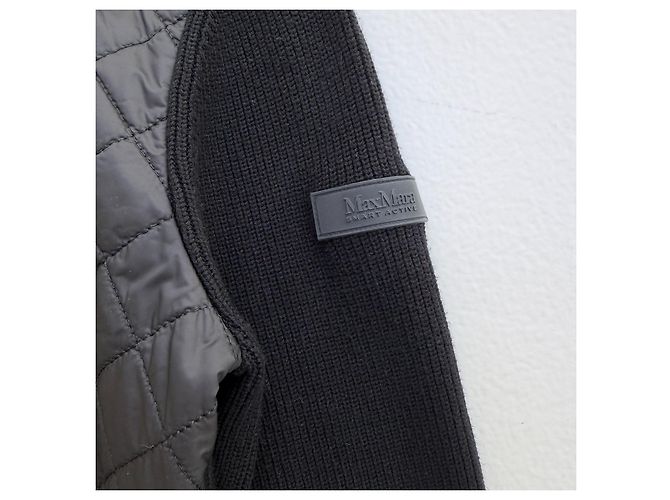 Max Mara Leisure Kapuzenpullover aus Kaschmir & Wolle - Schwarz - Ansicht 10