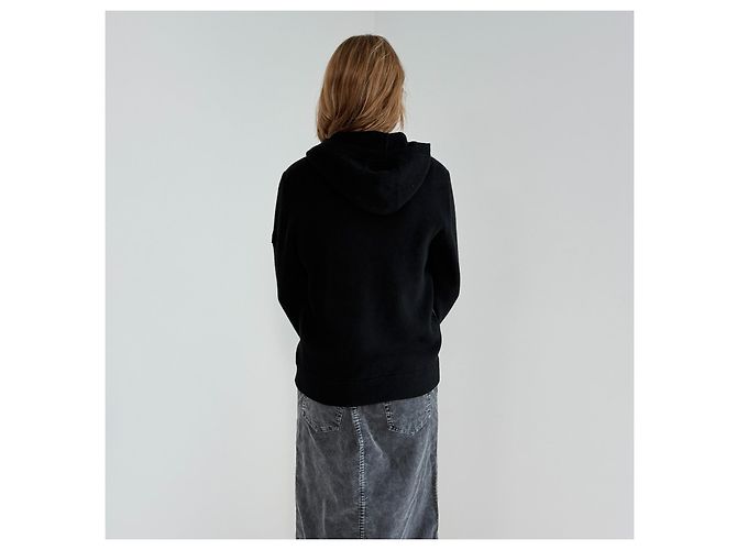 Max Mara Leisure Kapuzenpullover aus Kaschmir & Wolle - Schwarz - Ansicht 11