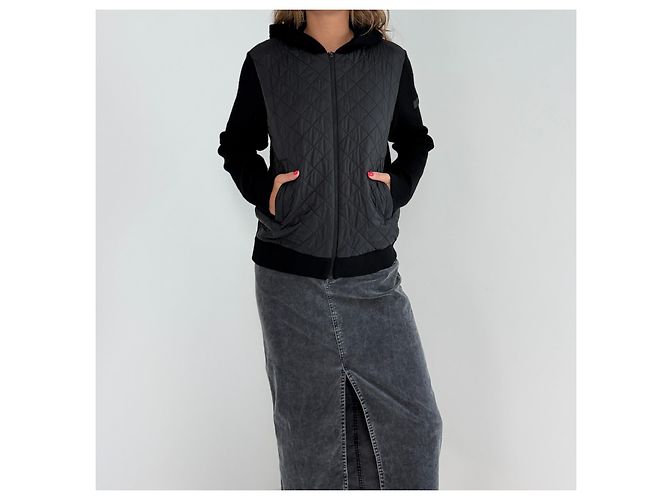 Max Mara Leisure Kapuzenpullover aus Kaschmir & Wolle - Schwarz - Ansicht 2
