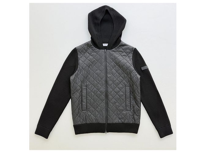 Max Mara Leisure Kapuzenpullover aus Kaschmir & Wolle - Schwarz - Ansicht 3