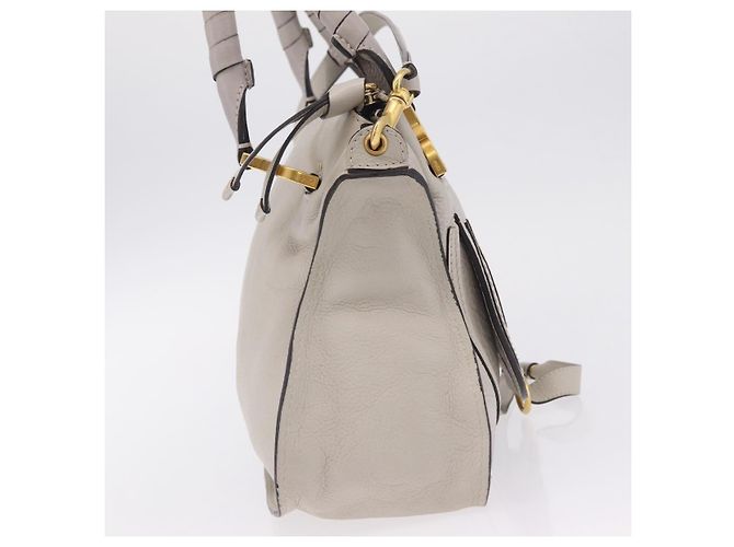 Chloé Borsa Chloe Marcie Satchel in pelle Medium - vista 4