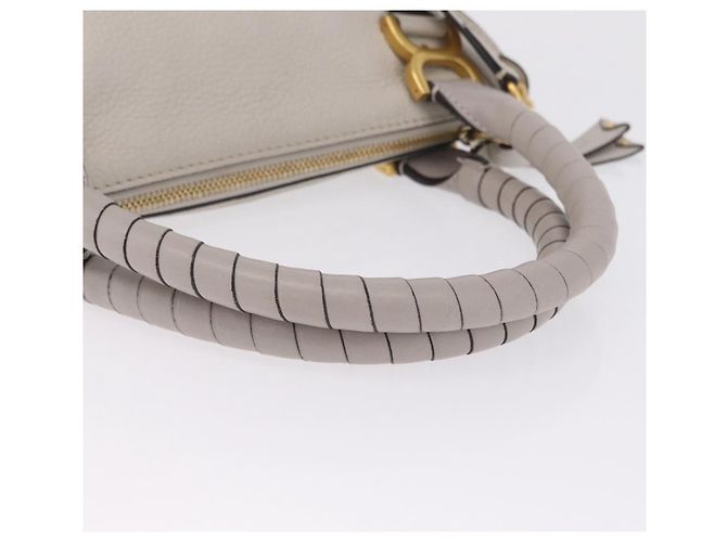 Chloé Borsa Chloe Marcie Satchel in pelle Medium - vista 7