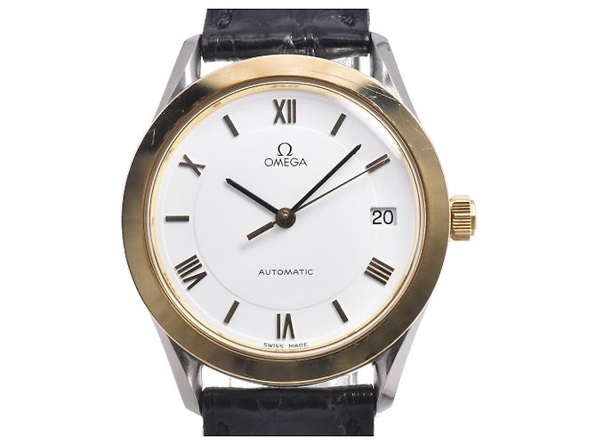Omega Seamaster Automatic Stainless Steel with Yellow Gold 34 - vista 4