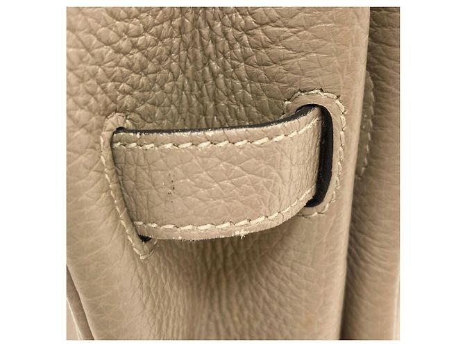 Hermès Borsa Hermes Birkin 30 in Turtledove Grey - vista 16