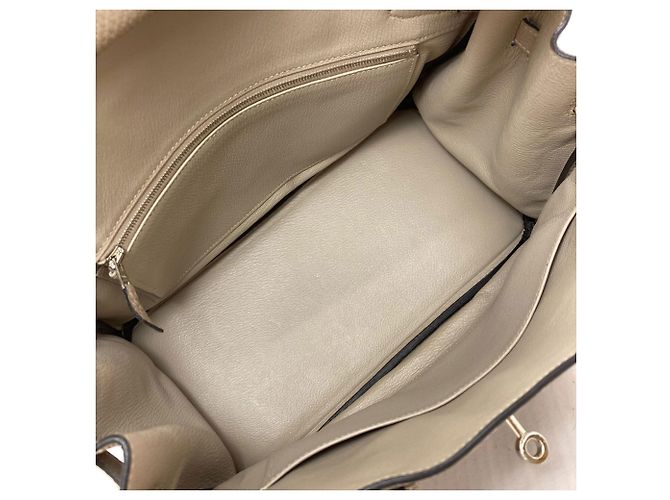 Hermès Borsa Hermes Birkin 30 in Turtledove Grey - vista 5