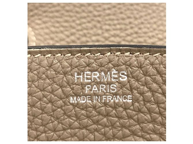 Hermès Borsa Hermes Birkin 30 in Turtledove Grey - vista 6